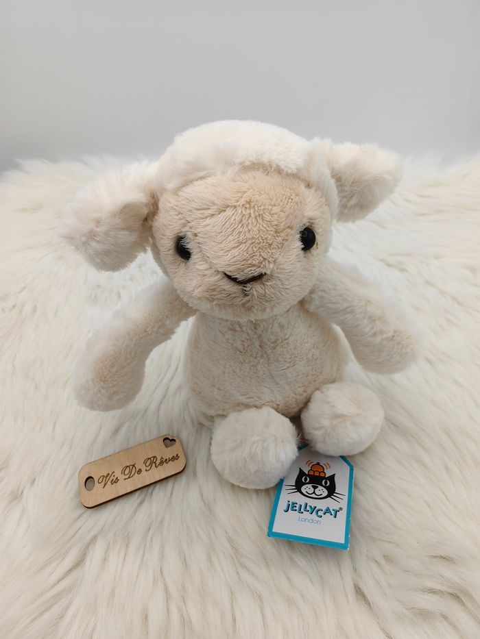 Doudou peluche Mouton Small Bashful Lamb Jellycat - photo numéro 2