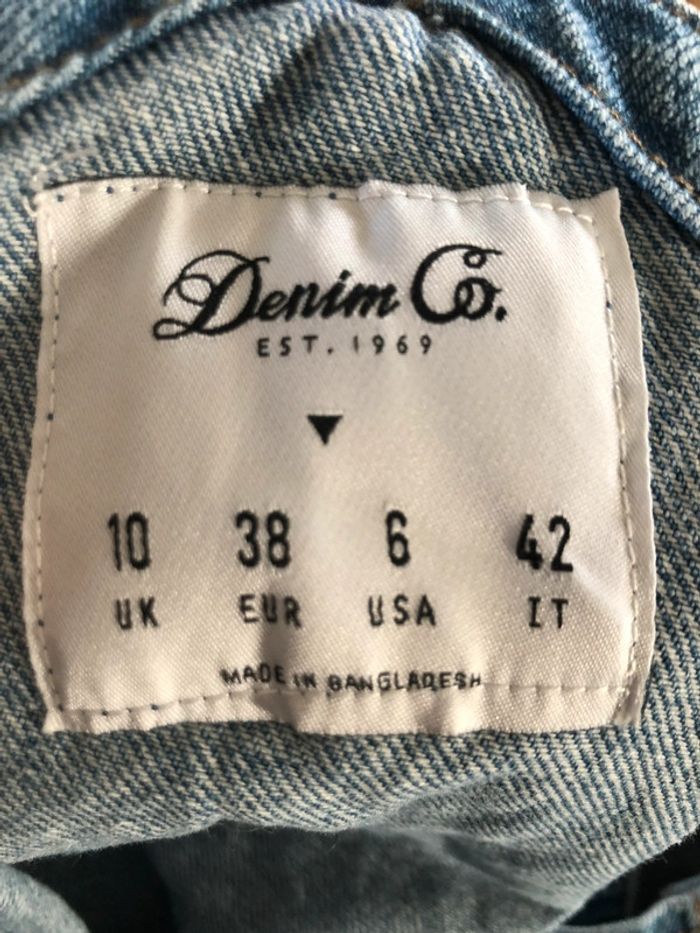 Robe en jean taille 38 coupe droite - photo numéro 8