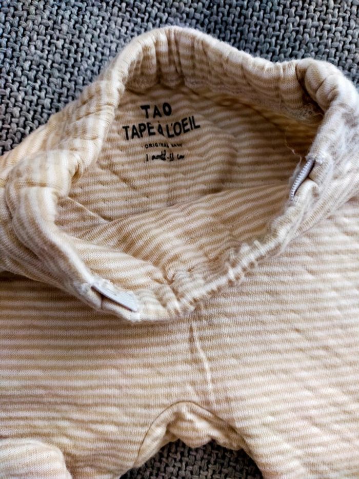Lot idéal naissance: 3 pièces (pyjama et pantalon à pieds) - photo numéro 7