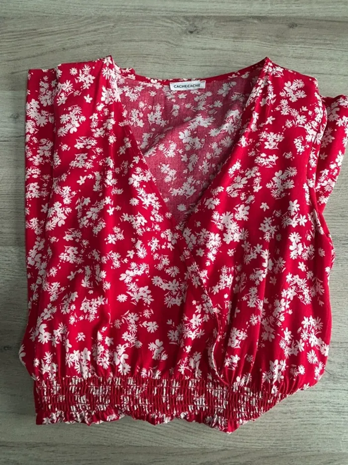 Robe évasée rouge - photo numéro 4