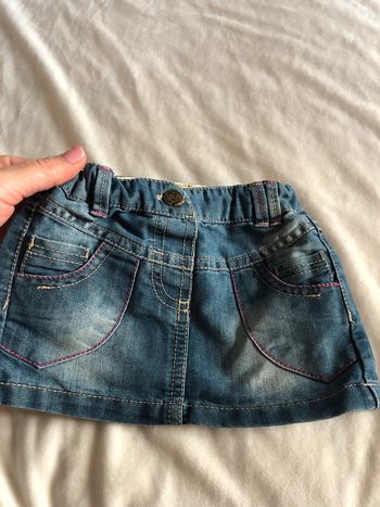 Petite jupe en jeans 18 mois Tape a l’œil