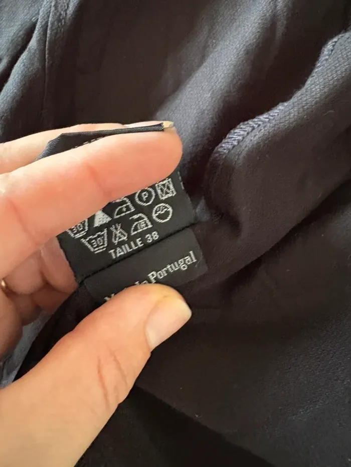 Robe chemise noire Cop Copine – Taille 38 – Chic et intemporelle - photo numéro 6
