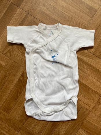 Body manches courtes taille 3 mois Grain de Blé