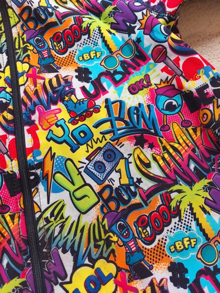 Combinaison softshell IELM graffiti 92cm - photo numéro 5