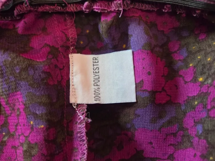 Blouse manches 3/4 voile transparente T48 Bleu bonheur - photo numéro 9