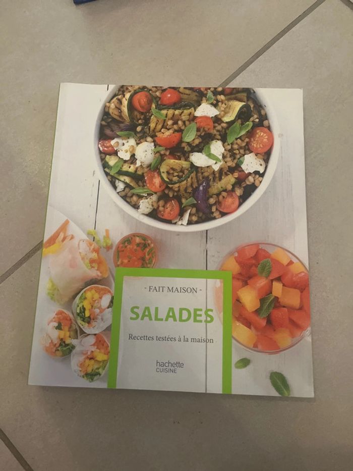 Livre de recettes Salades