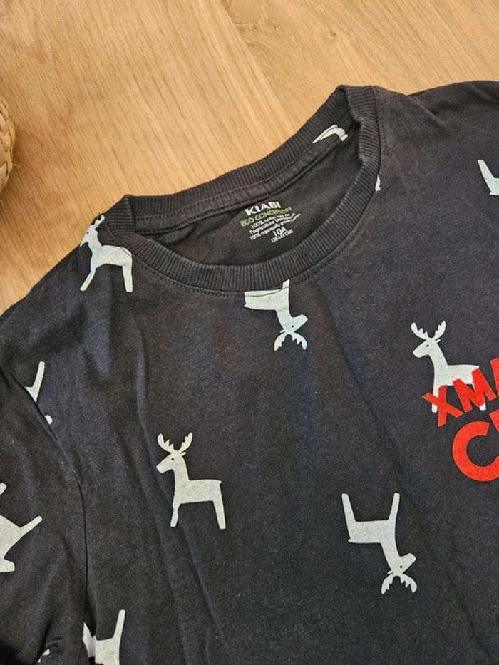 Tee shirt manches longues Noël Kiabi 10 ans - photo numéro 6