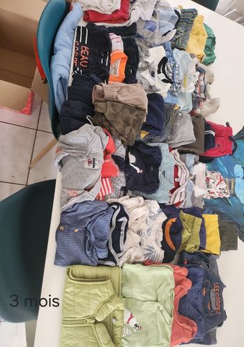 Gros lot vêtements bébé garçon 