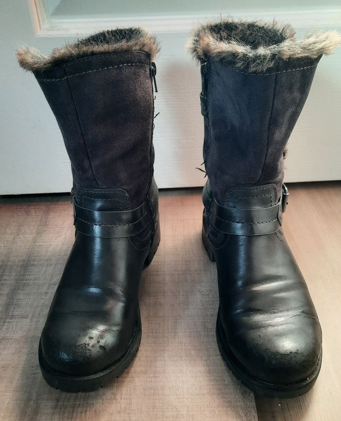 bottes fourrés