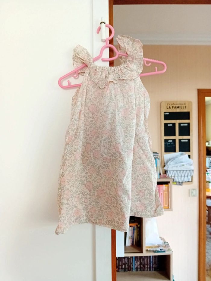 Robe liberty fait main 2 ans