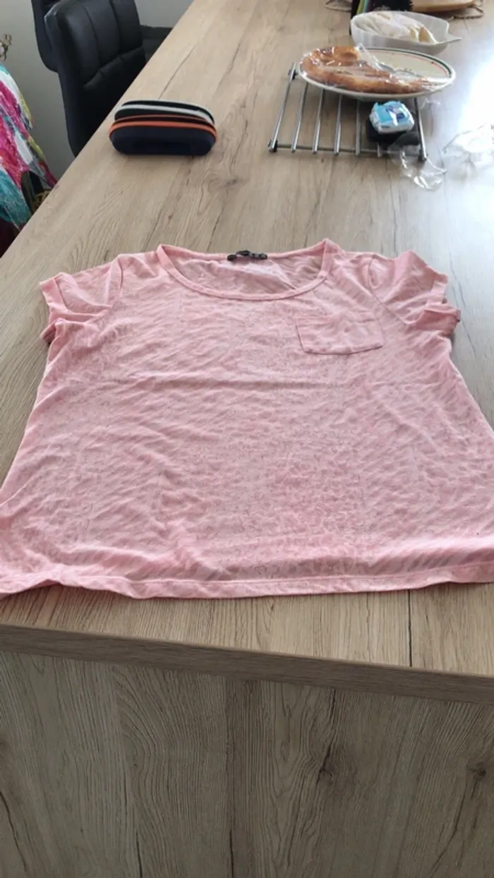 Teeshirt rose Atmosphère taille40