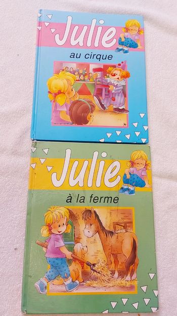 Livre julie au cirque et à la ferme