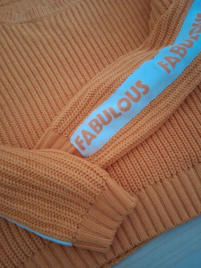 Pull orange - photo numéro 6