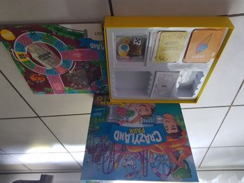 jeu société(Swan et néo  Crazyland Park) Age 8 ans et+