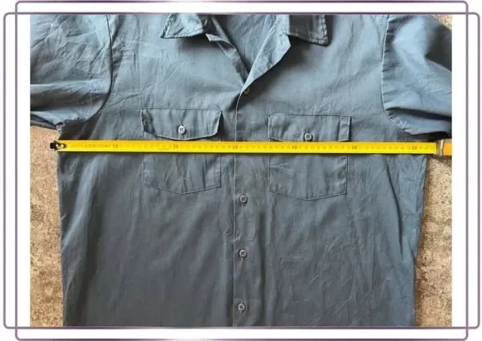 Chemise bleu homme Dickies taille XL Men shirt - Herrenhemd - Camicia uomo - photo numéro 5
