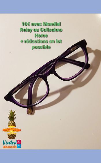 Lunettes roxy violettes