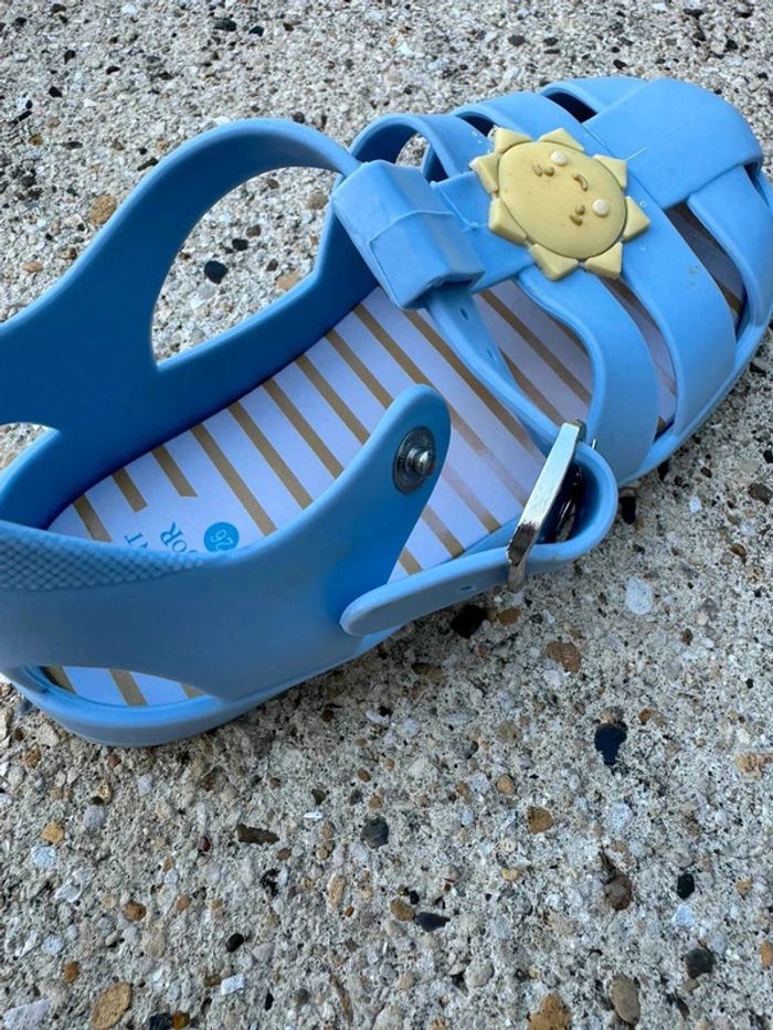 Sandales plastique || Sergent Major || bleu taille 26 - photo numéro 6
