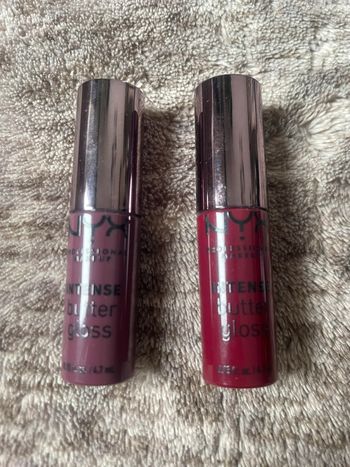 Lot de 2 butter gloss intense