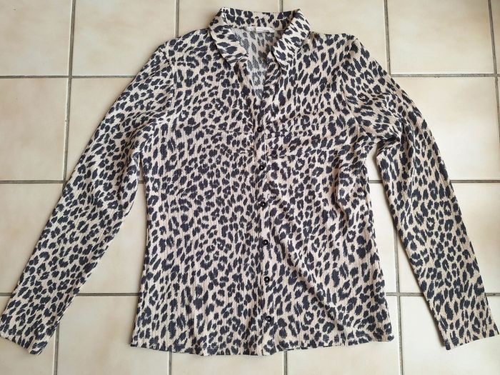 Chemise Léopard Grain de Malice taille S - photo numéro 3