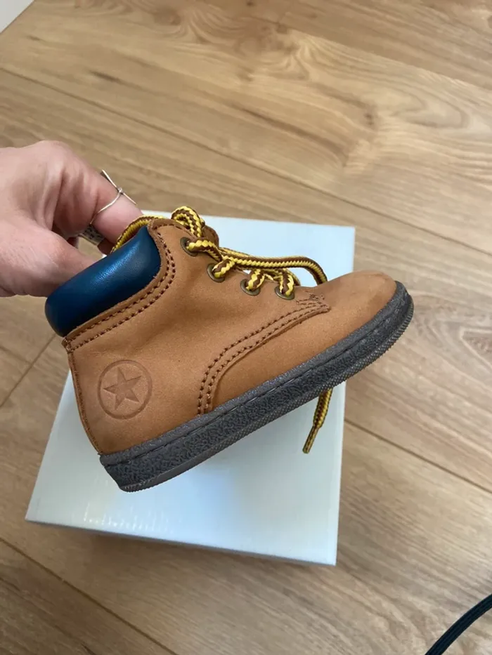 Chaussure cuir bébé  20 - photo numéro 5