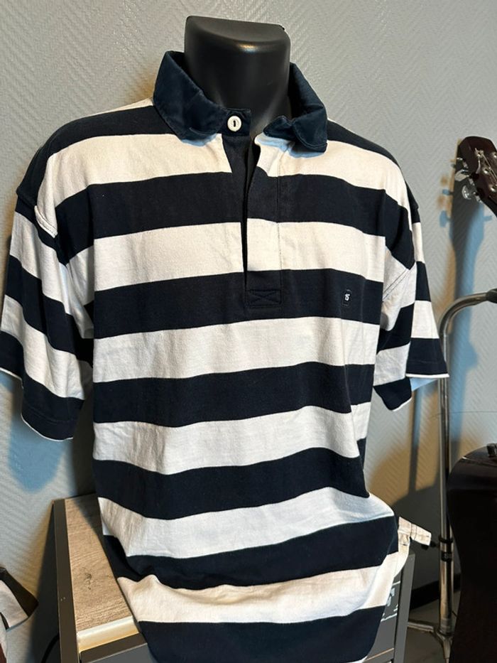 Polo Serge blanco