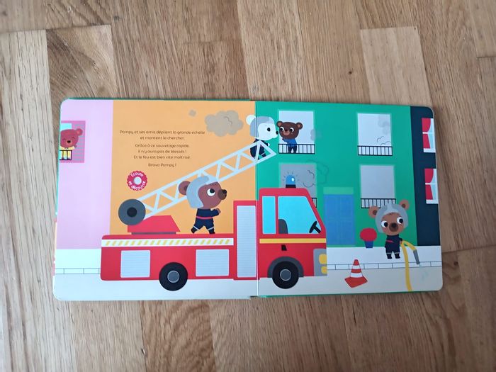 Ecoute et découvre les pompiers Le livre ne s'allume pas - photo numéro 2