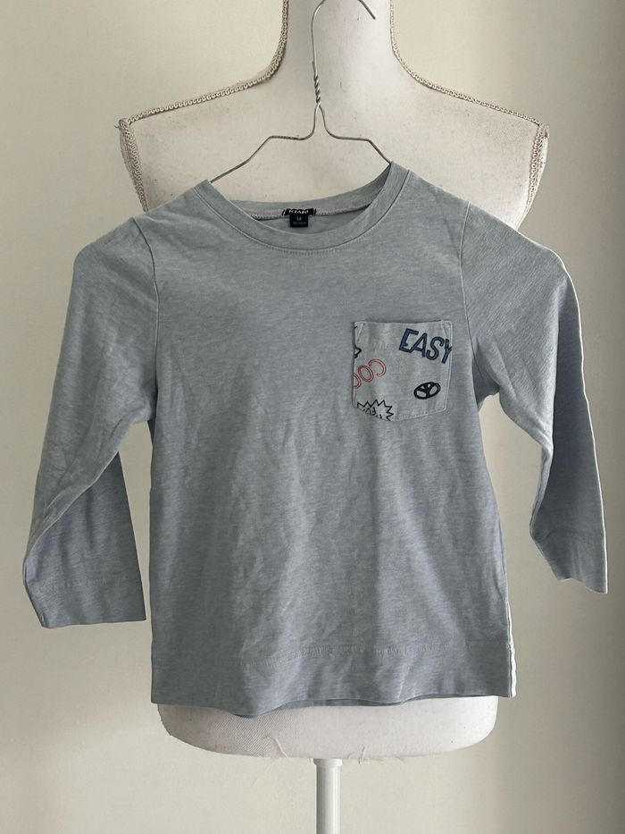 Tee shirt manches longues kiabi