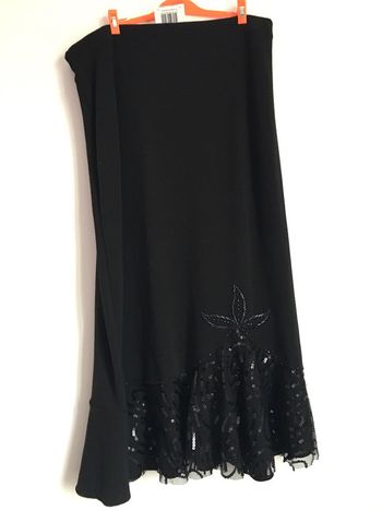 Jupe noir Xl