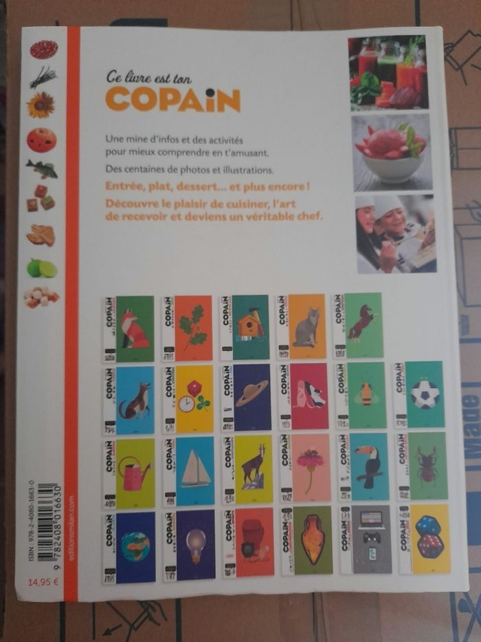 Livre de recettes copain de la cuisine - photo numéro 2