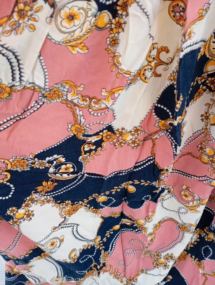 Jupe longue en coton à motifs  - Taille unique - photo numéro 3