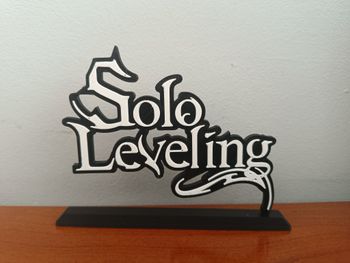  Logo 3D Solo Leveling 