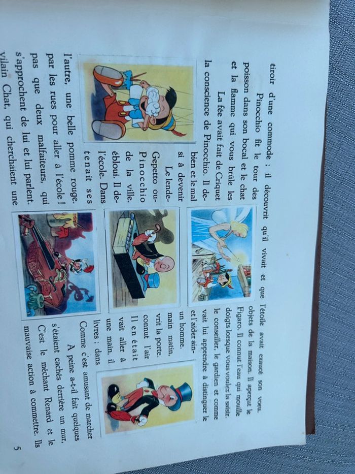 Album ancien complet vignettes images de Beukelaer Disney Pinocchio Gepetto stickers (Panini) - photo numéro 7