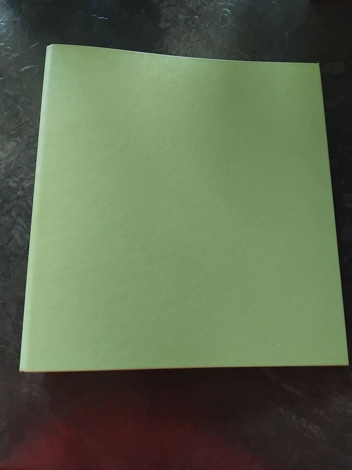Classeur exacompta 17×22 cm 2 anneaux vert - photo numéro 7