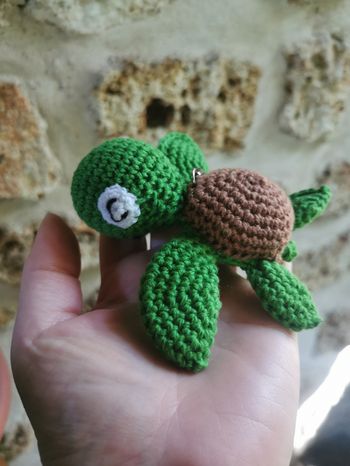Tortue 🐢 porte-clés ou bijou de sac