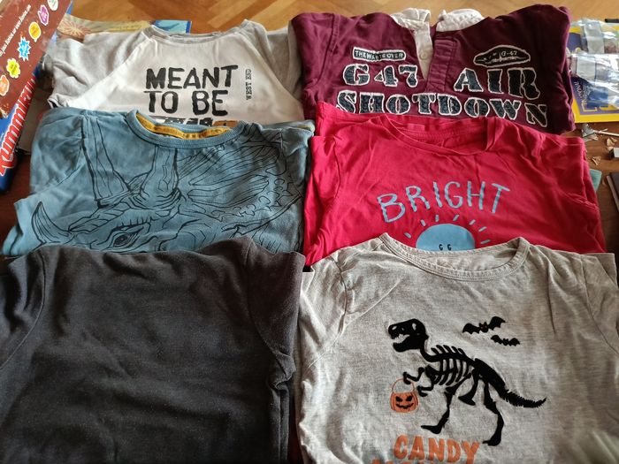 Lot de t-shirts taille 7-8 ans - photo numéro 3