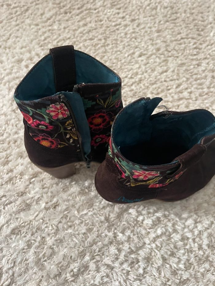 Bottines Santiag Taille 38 - photo numéro 5