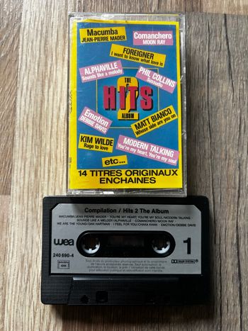 Cassette audio Hits 2 the album