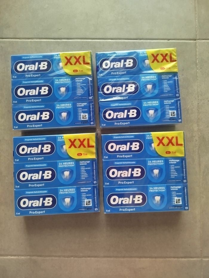 Dentifrice Oral-B PRO EXPERT lot de 12 - photo numéro 1