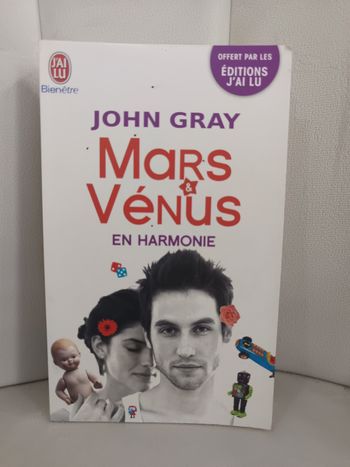 Livre Bien être Mars et Vénus en harmonie 