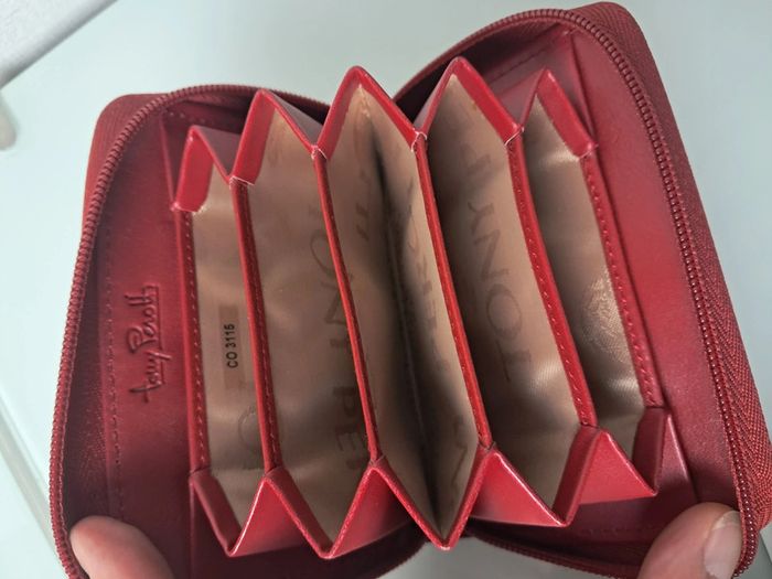 Tony Perotti porte monnaie porte carte neuf en cuir - photo numéro 11