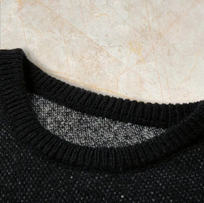 Knit Sweater Y2K Vintage Oversized 90s Taille   – Crewneck Old School Americain Streetwear Knit Cat Sweater Y2K Vintage Oversized 90s Taille M – Crewneck Old School Americain Streetwear - photo numéro 2