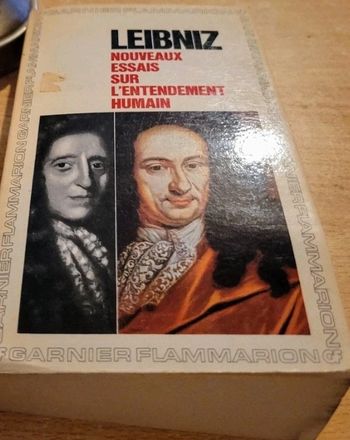 Leibniz nouveaux essais sur l entendement humain