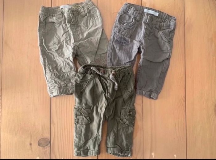 Lot 3 pantalons garçon 3 mois