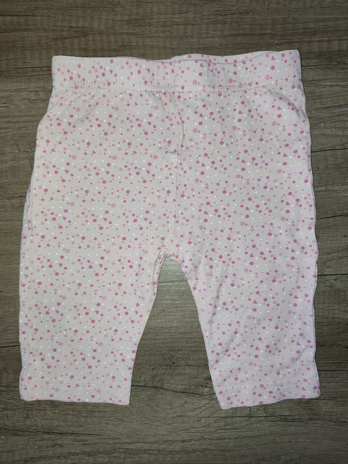 Pantacourt / Short In extenso rose 2 ans