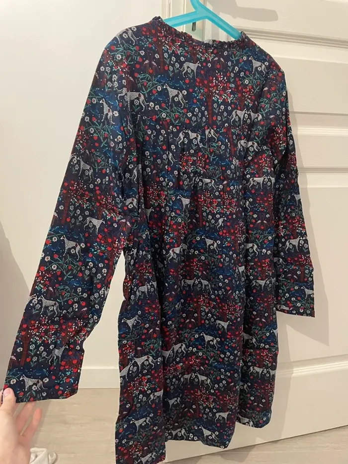 Robe longue a motif cyrillus - photo numéro 2
