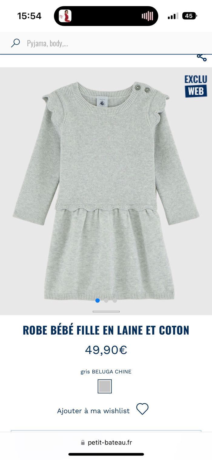 Robe Petit Bateau - photo numéro 3