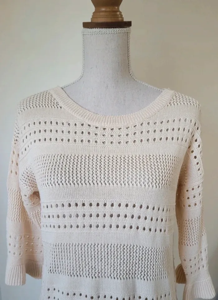 Pull beige écru Gémo Taille 36 - photo numéro 2
