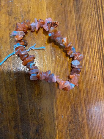 Bracelet en agate de feu