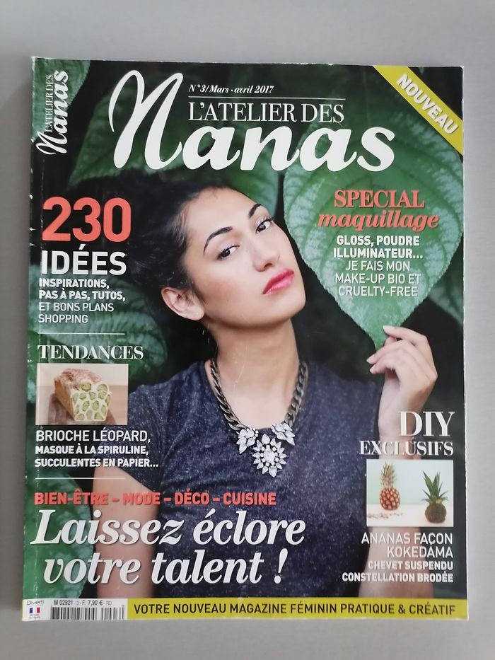 Lot 8 numéro revues loisirs - "L'atelier des nanas" - photo numéro 4