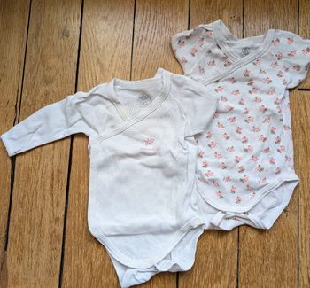 Bodies manches longues 3 mois